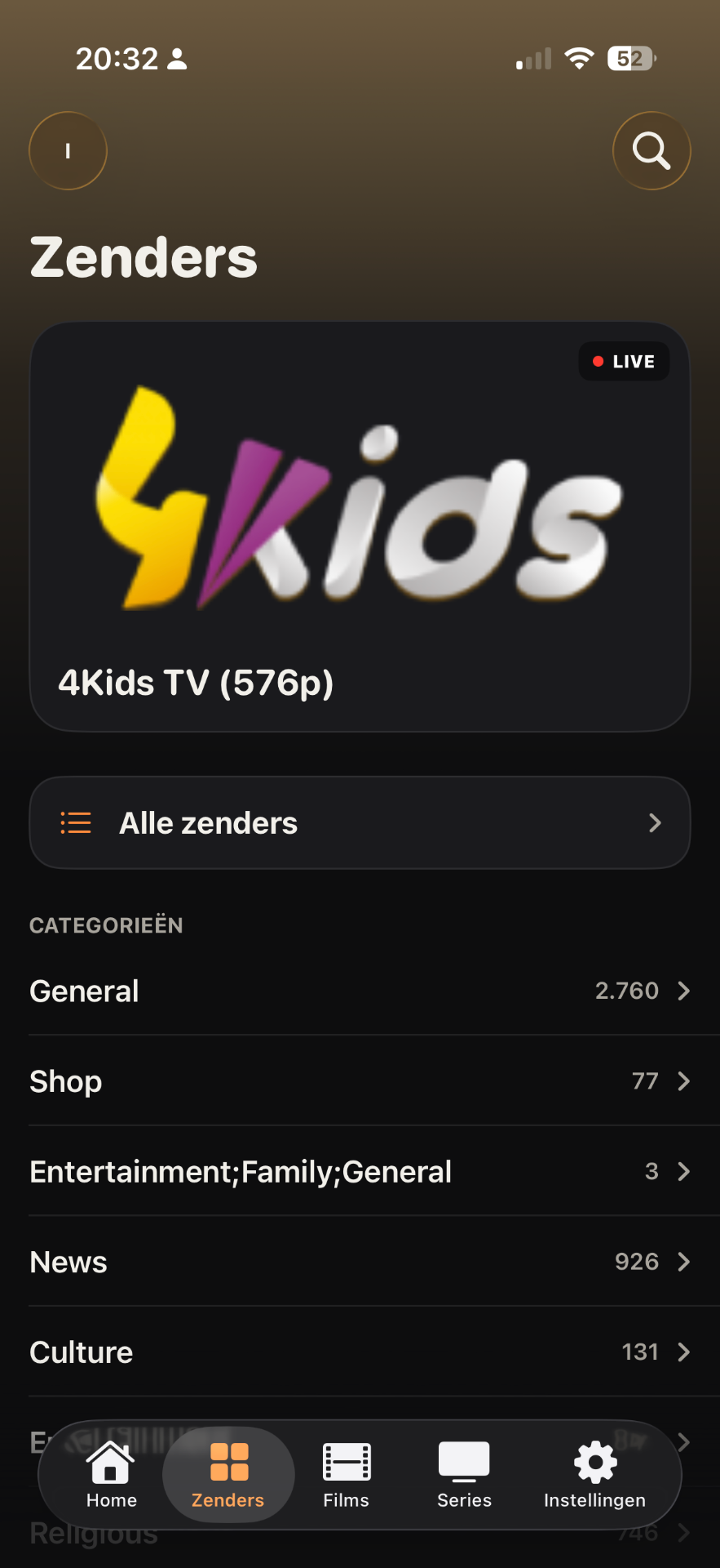 Nach Kategorie gruppiert